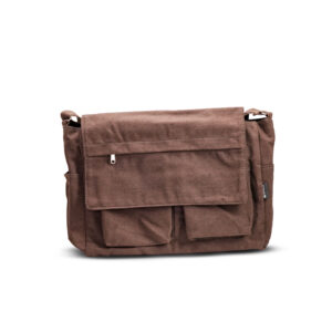 brown laptop messenger bag