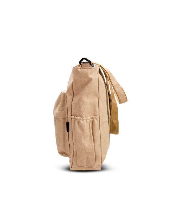 beige tote bag