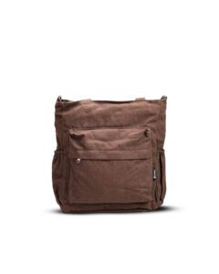 brown tote bag