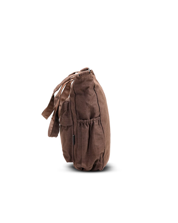 brown tote bag