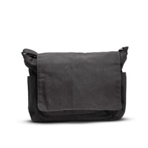 CHARCOAL BLACK MINI CANVAS BAG