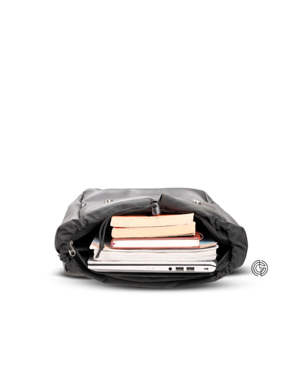BLACK ROSLIN LAPTOP BACKPACK