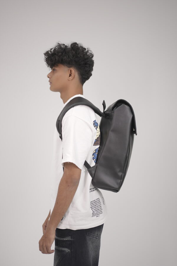 BLACK ROSLIN LAPTOP BACKPACK